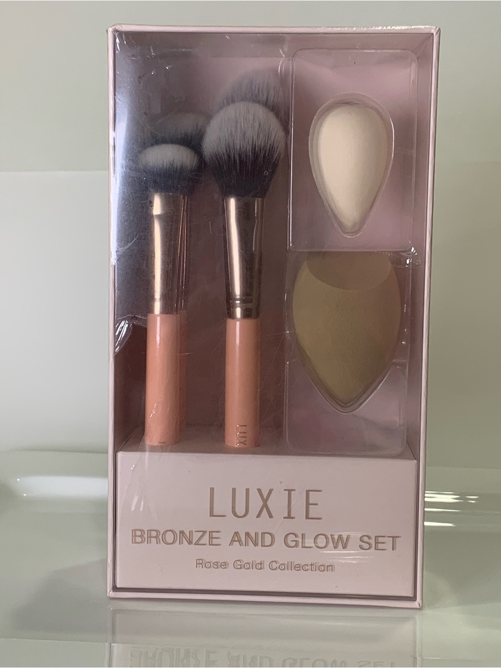 Luxie Bronze and Glow Set Rose Gold Collection